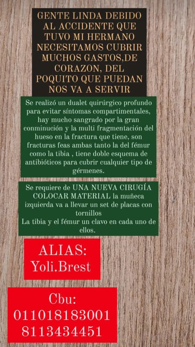 El que pueda darle una mano