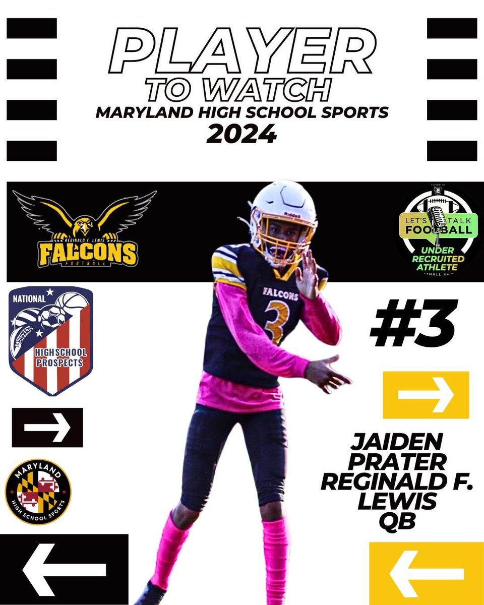 Jaiden Prater QB
Class of 25
Reginald Lewis High School
eglover@bcps.k12.md
443 500 6253
hudl.com/video/3/185147…