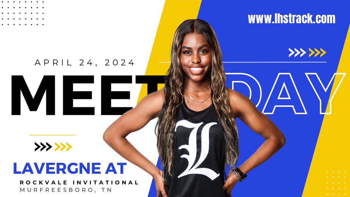 lhs_trackteam's tweet photo. Meet 7: We will be at the Rockvale Invitational hosted by Rockvale High School! @RockvaleHS_Ath #lhstrack https://t.co/GVkEd1SZCO
