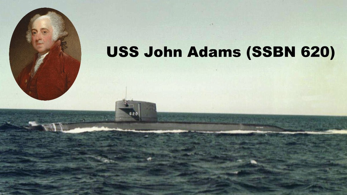 USN_Submariner's tweet photo. The other 11 past boats were #41ForFreedom boomers.

🇺🇸#PresidentsDay Submarines ￼

USS George Washington (SSBN-598)
George Washington-class 
(1959–1985)

USS John Adams (SSBN-620)
Lafayette-class
(1964–1989)

USS Thomas Jefferson (SSBN-618)
Ethan Allen-class
(1963–1986) https://t.co/EC69sa4OpZ