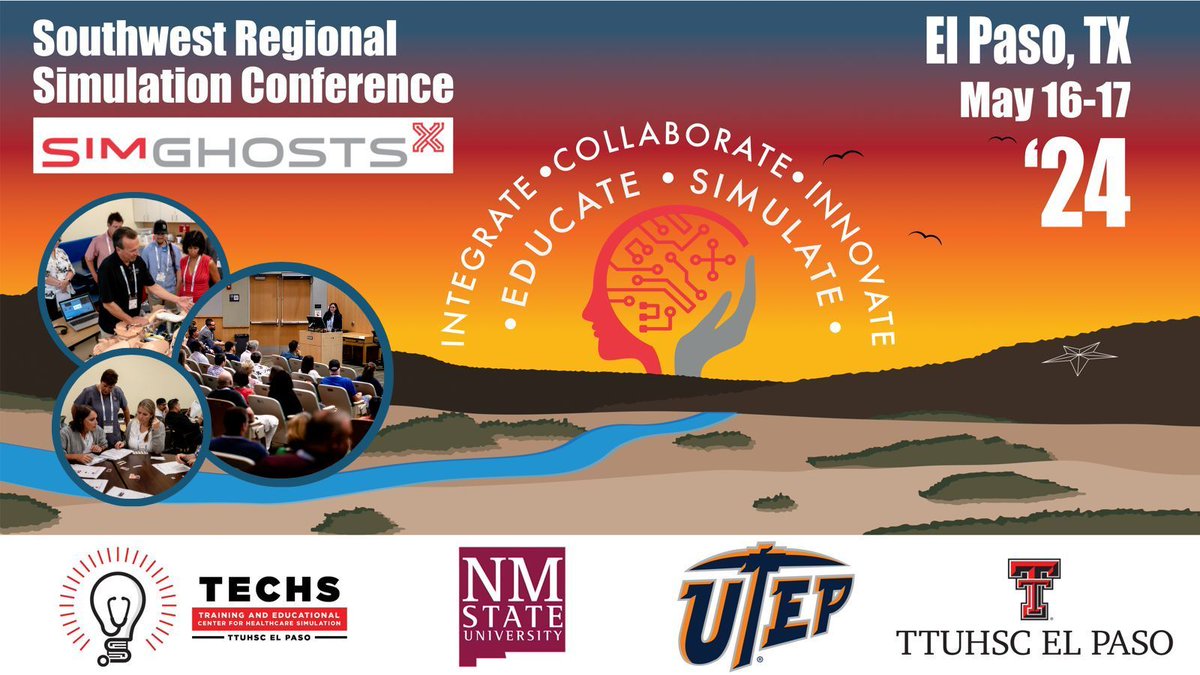 Join us for the upcoming SimGHOSTS X event in El Paso, Texas! Secure your spot now for a valuable #healthcare #simulation #technology #operations and #educator experience at a great price. Learn more: buff.ly/3UFiadu