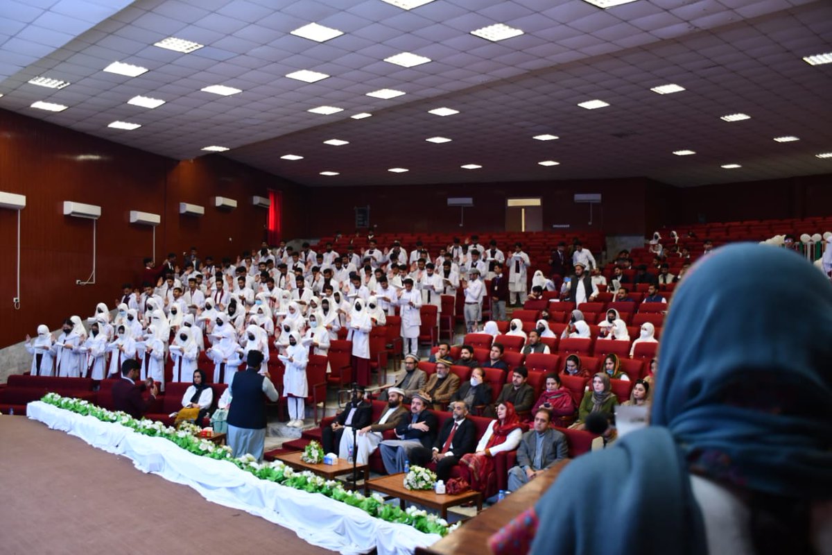 GomalCollege1's tweet photo. White Coat Ceremony MBBS (Batch 29) 2024 GMC.
#GomalMedicalCollege https://t.co/skuL59fk3a