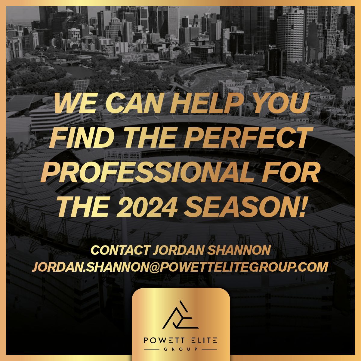 Powett Elite Group is here to revolutionise your team by finding the perfect professional player!

Elevate your game with our expert assistance. 

Get in touch now!

#cricket #leaguecricket #subpro #cricketagent #cricketagency