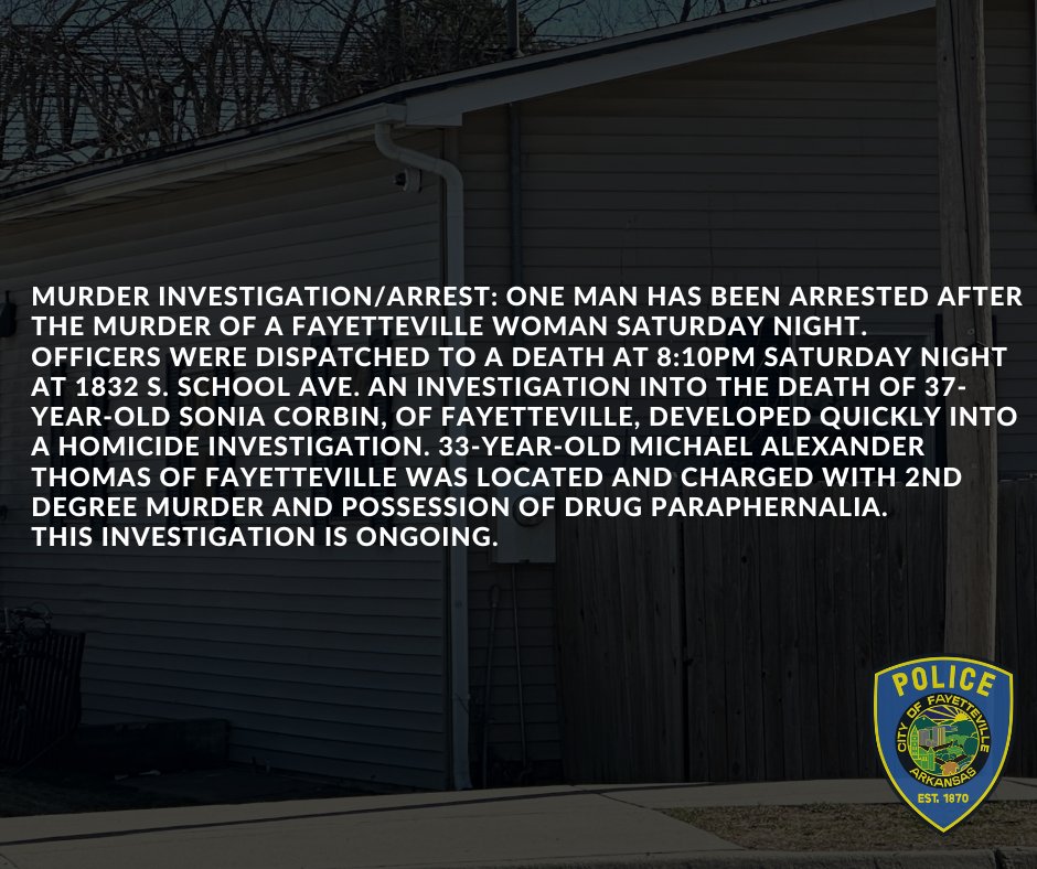 FayettevilleARpolice (@fyvpolice) on Twitter photo 