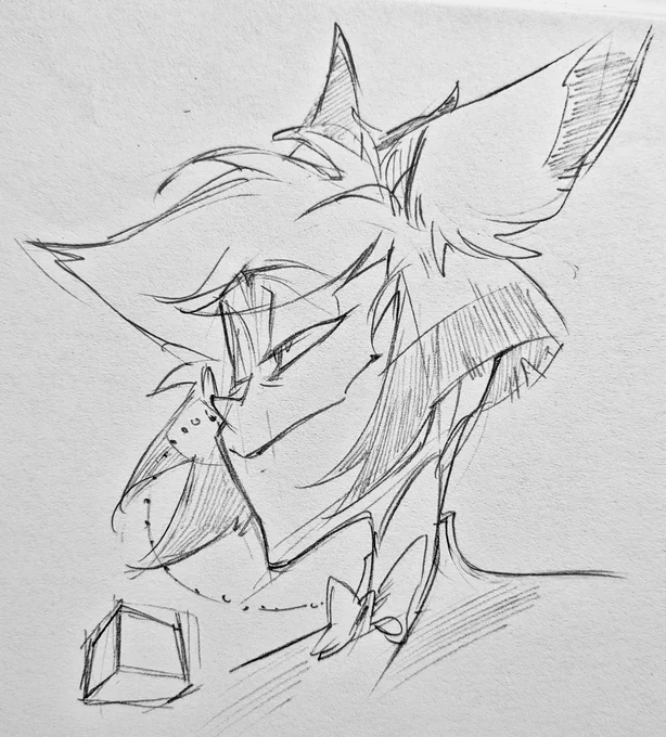 Take it
Also I'm in love with the last one, it looks so comfy?... Idk
I'm really obsessed with drawing new actions/poses for him that he hasn't done yet, or may never do
#HazbinHotelAlastor #HazbinHotel 