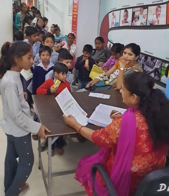 Anemia Mukt Faridabad Campaign👩‍🎓 ➡️ Tested 97,588 Govt. School students ➡️ 49.7% students found Anaemic ➡️ Treated students as per the requirement ➡️ 35.6% of the anaemic students recovered within 3 months ➡️ 3rd party assessment by AIIMS @aiims_newdelhi @thebetterindia