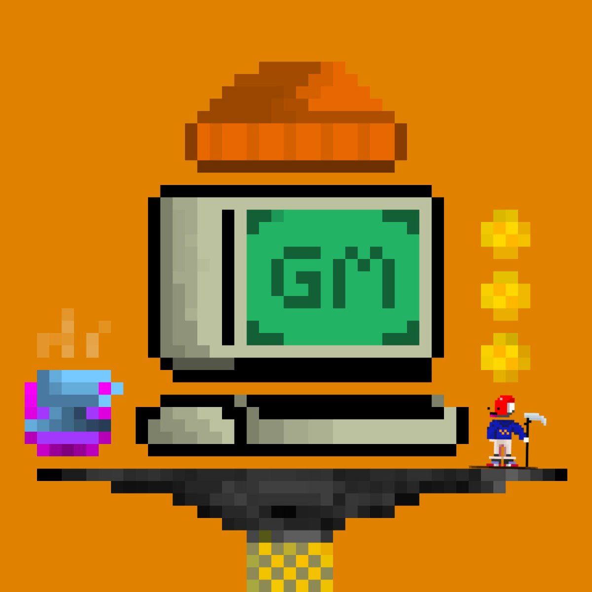 sniperdev_'s tweet image. GM