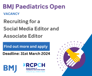 ⭐ EXCITING VACANCY - SOCIAL MEDIA EDITOR and ASSOCIATE EDITOR 📅 Deadline 31 March 2024 👉 Find out more about the roles and how to apply bit.ly/49CxsUs @RCPCHtweets