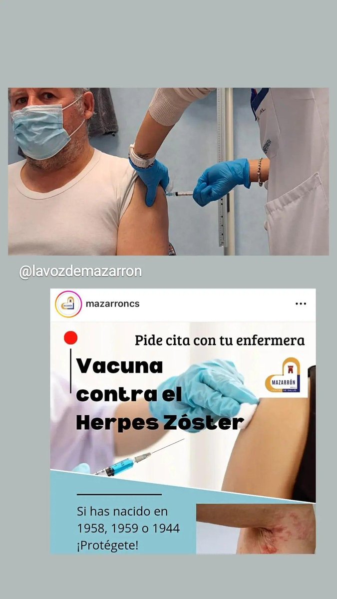 ¡Más de 8700 personas ya se han vacunado contra el Herpes Zóster!

#Preveción
#Vacunas
#HerpesZóster 

Lee la noticia completa en <a href="/Murciasalud/">Murciasalud</a> 
💉💉💉murciasalud.es/-/20240218-her…