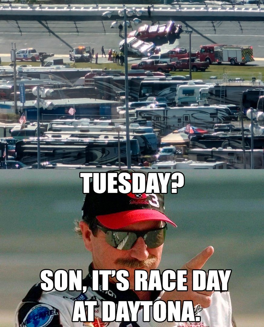Kardygam's tweet photo. #nascar #daytona500 https://t.co/QpH7xy7OET