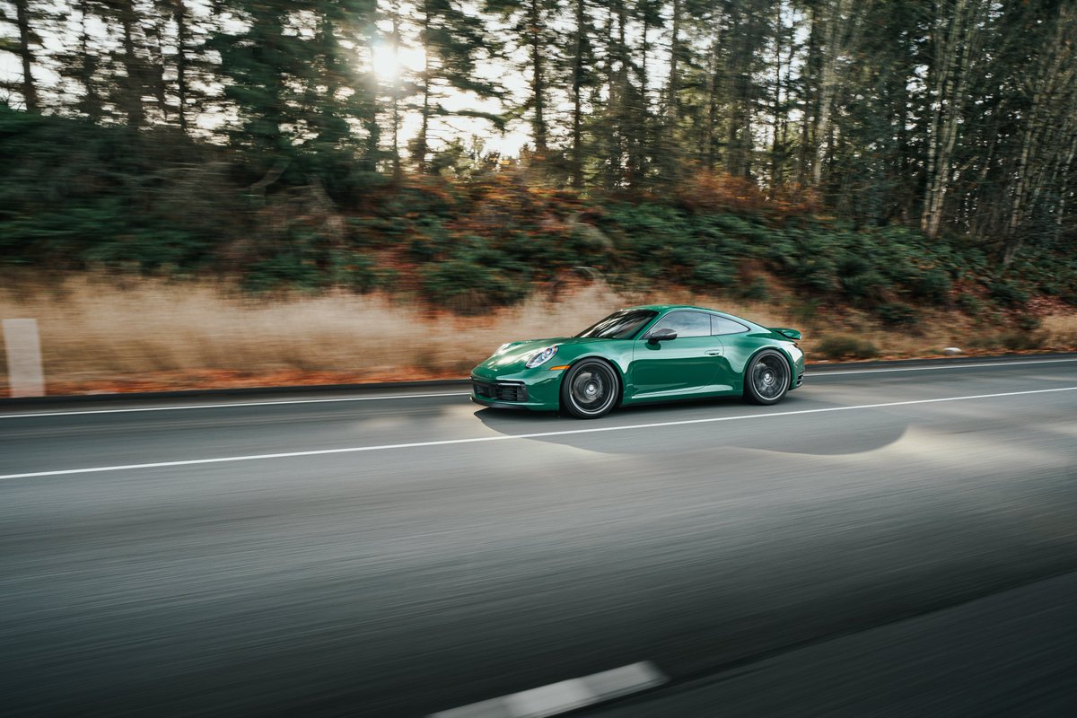 stek_usa's tweet photo. Break away from traditional clear PPF and into a timeless classic with a rich heritage using our DYNOgreen British Racing Green paint protection film! #STEKPPF #STEKrevolution #BritishRacingGreen #BRG https://t.co/Wp7PaIZ0d9