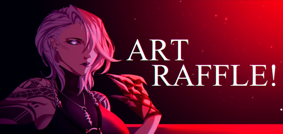 ❤️ART RAFFLE❤️ Rules: ➽Follow me ➽RT + Like this tweet ➽Drop your OC (Optional) ➽The winner will be chosen randomly The winner will receive headshot art (render as in the example) Ends March 10, good luck! #artraffle #raffle