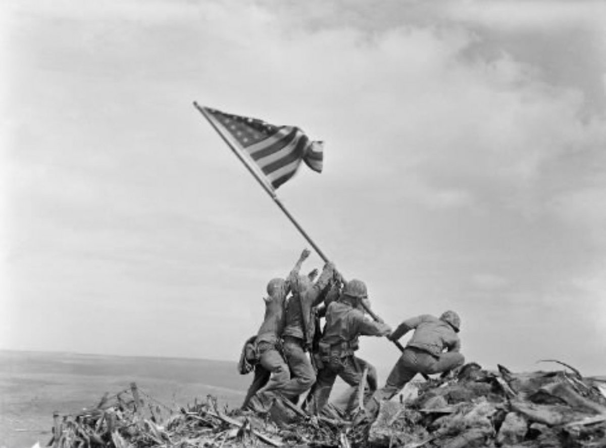 Today is the 79th anniversary of The Battle of Iwo Jima. 12,000 Americans were killed and 50,000 wounded. Let us all remember those who fought in this battle and those who made the ultimate sacrifice. We are forever grateful!
