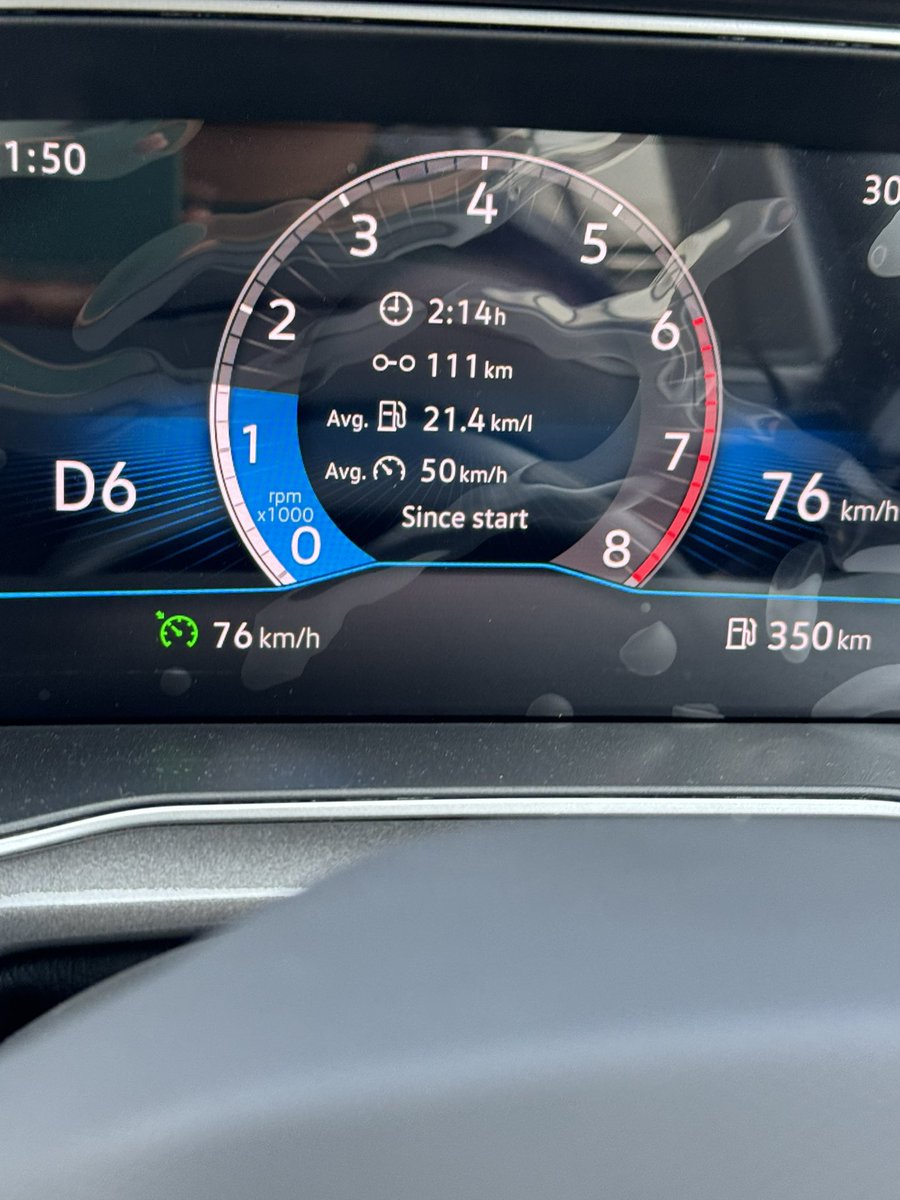 Volkswagen Taigun 1.0L TSI AT mileage 21.4 kilometres per litre - Cruise control increases the mileage very much
<a href="/volkswagenindia/">Volkswagen India</a> <a href="/Natrax_IND/">National Automotive Test Tracks (NATRAX)</a> <a href="/VWTaigun/">VW Taigun</a> <a href="/VW/">Volkswagen</a> <a href="/volkswagen/">Volkswagen News</a> <a href="/VWGroup/">Volkswagen Group</a>