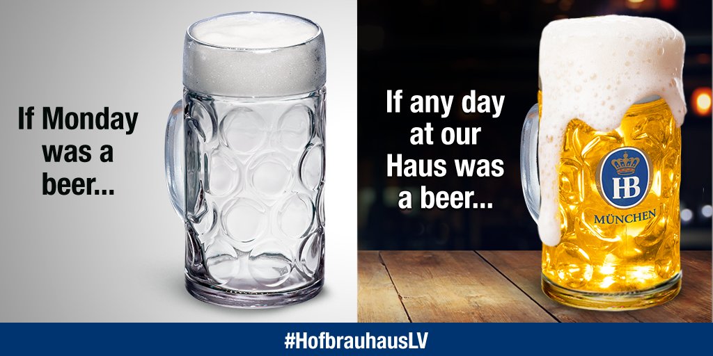 Why let Mondays get you down when you can turn any day into a celebration at Hofbräuhaus Las Vegas? Forget the weekly grind and make memories with us where every sip feels like Oktoberfest! 🥨🍺#HBLV20
#HofbrauhausLasVegas #EveryDayIsOktoberfest #ProstToTheGoodTimes 🍻✨