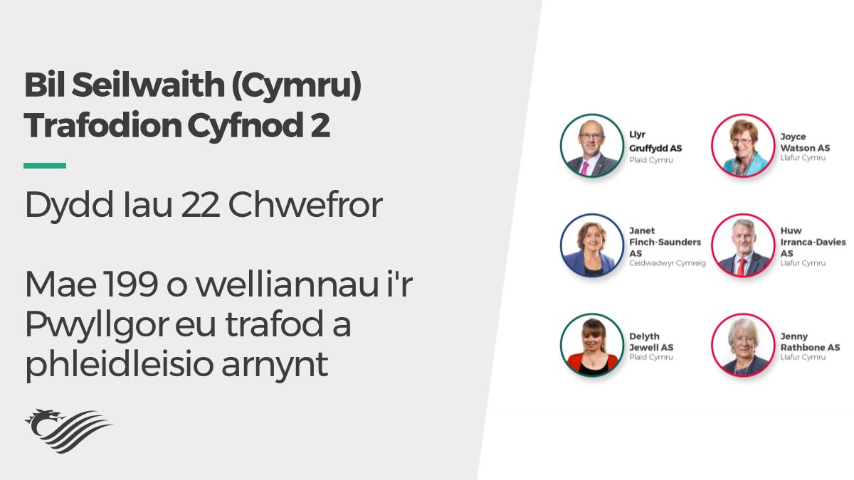 Ydych chi'n barod ar gyfer yfory?

Mae 199 o welliannau i Fil Seilwaith (Cymru) i’r Pwyllgor eu trafod a phleidleisio arnynt.

Am ragor o wybodaeth, ewch i dudalen adnoddau newydd @SeneddYmchwil  👇🏾:
ymchwil.senedd.cymru/erthyglau-ymch…