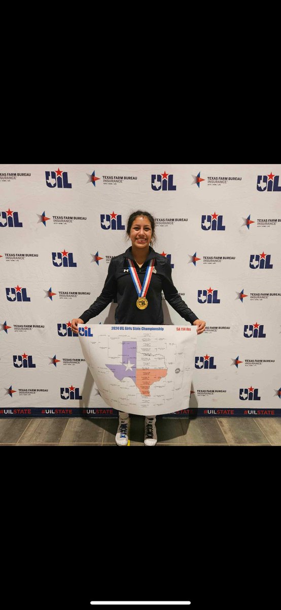 CONGRATULATIONS Maddie Pena girls 5A state wrestling champ! <a href="/LubbockHSSports/">Lubbock HS Athletics</a> <a href="/CoachRod91/">Juan Rodriguez</a>