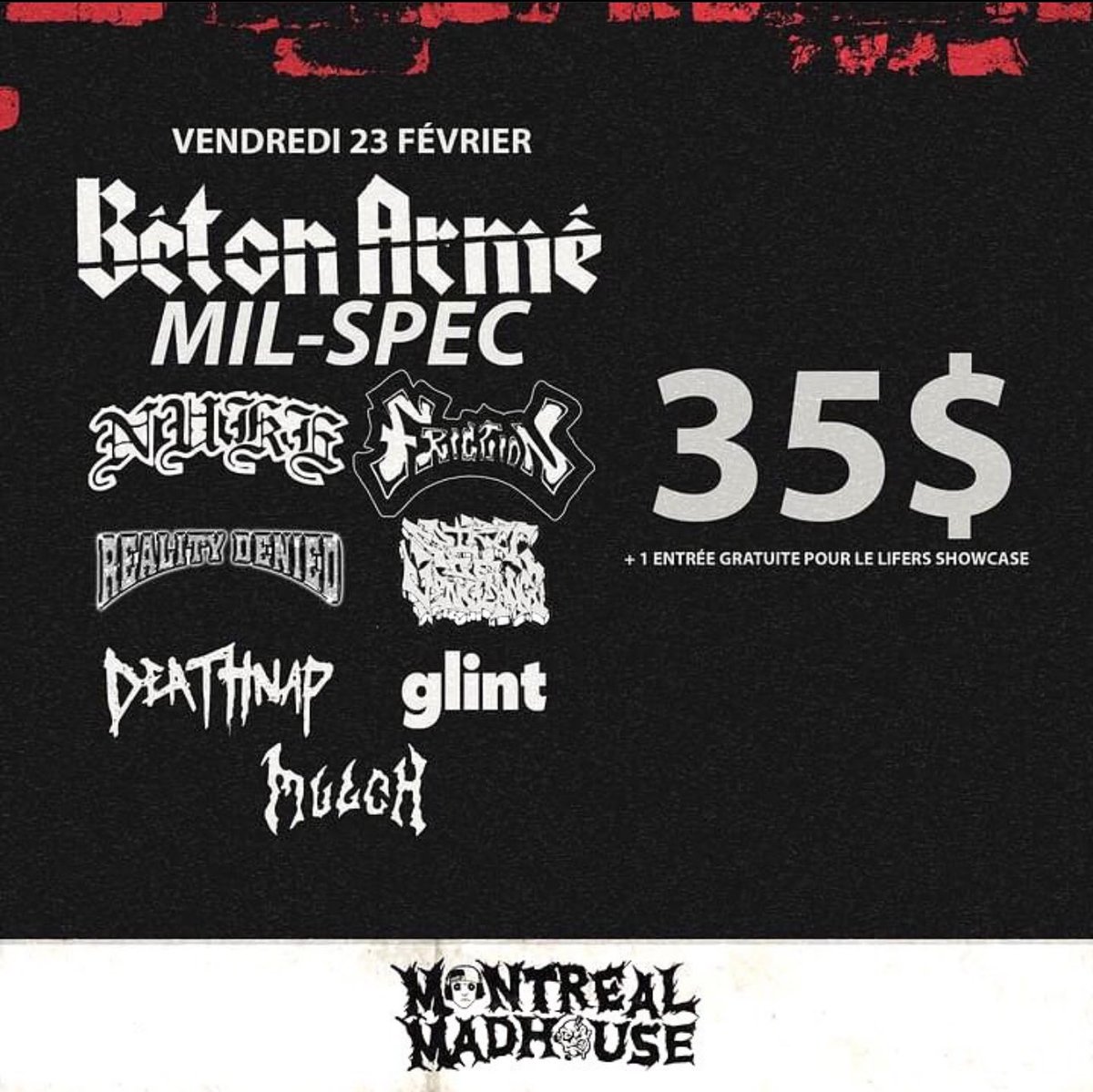 Montreal Madhouse this Friday!