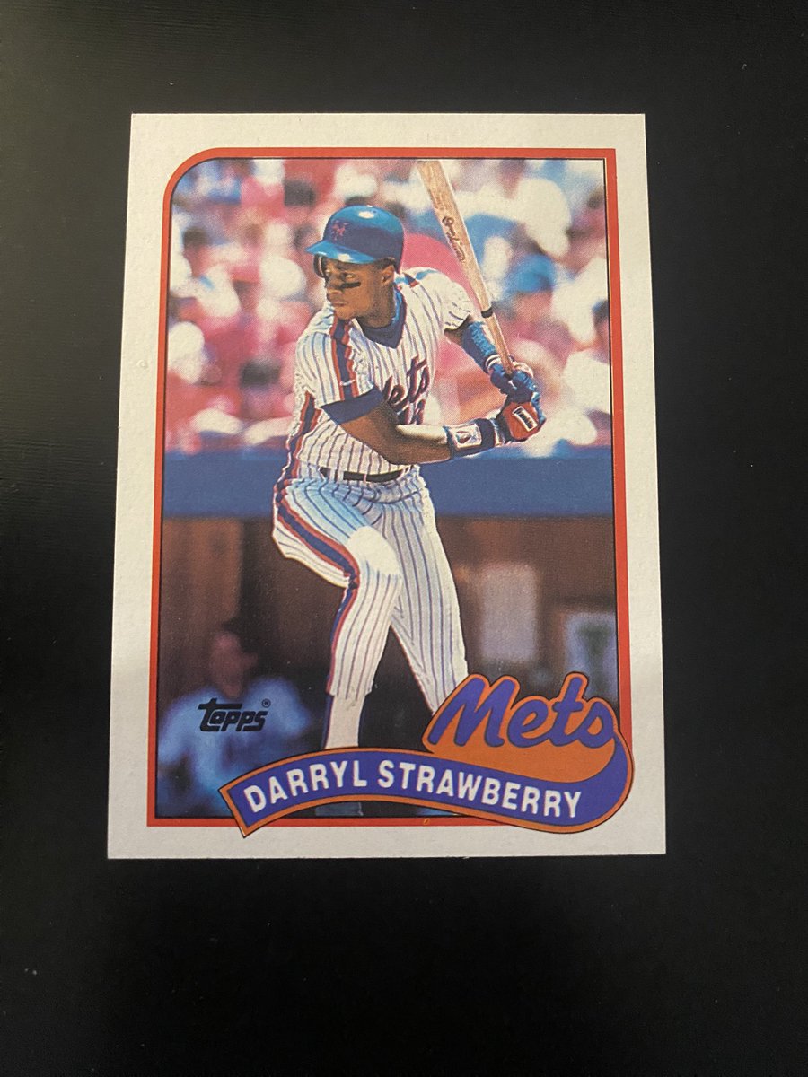 Darryl Strawberry 
#mlb. #Mets #Metsbaseball #baseball #sportscards