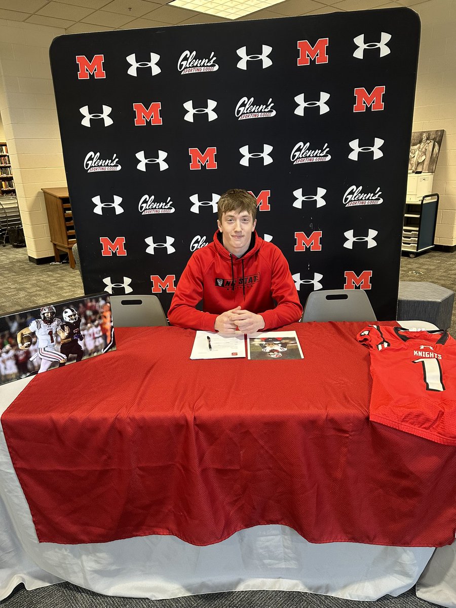 We want to congratulate our guy <a href="/_robertshockey4/">Robert Shockey</a> on committing to NC State to play football. Great young man and leader that will go far in life!
