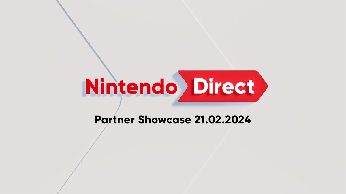 ¡Se acerca un #NintendoDirect: Partner Showcase! Míralo en YouTube el 21 de febrero a las 8:00 a.m. (Hora del centro de México), en el cual por aproximadamente 25 minutos, podrás conocer qué tendrán nuestros socios en desarrollo de juegos para los títulos en la consola