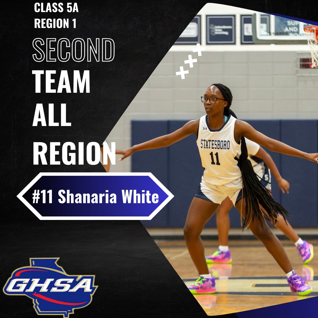 CONGRATULATIONS!!
SR. SHANARIA WHITE 
REGION 1-5A 
SECOND TEAM ALL-REGION
<a href="/shanari05235607/">shanaria💕</a>