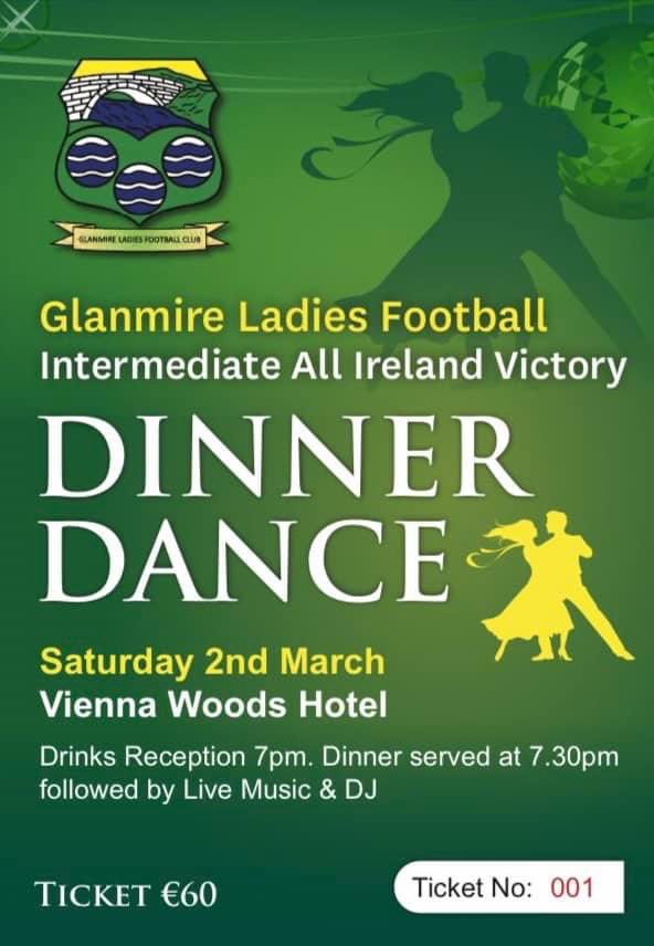 TICKET SALES this week. Be sure to grab your tickets to celebrate our All Ireland Club victory on the 2nd March. Tickets will be available to purchase on the following days: Tues 20th & Wed 21st , 7-8pm, The Pike CASH or CARD Accepted! 🏐🫶🏼💛💚🫶🏼🏐