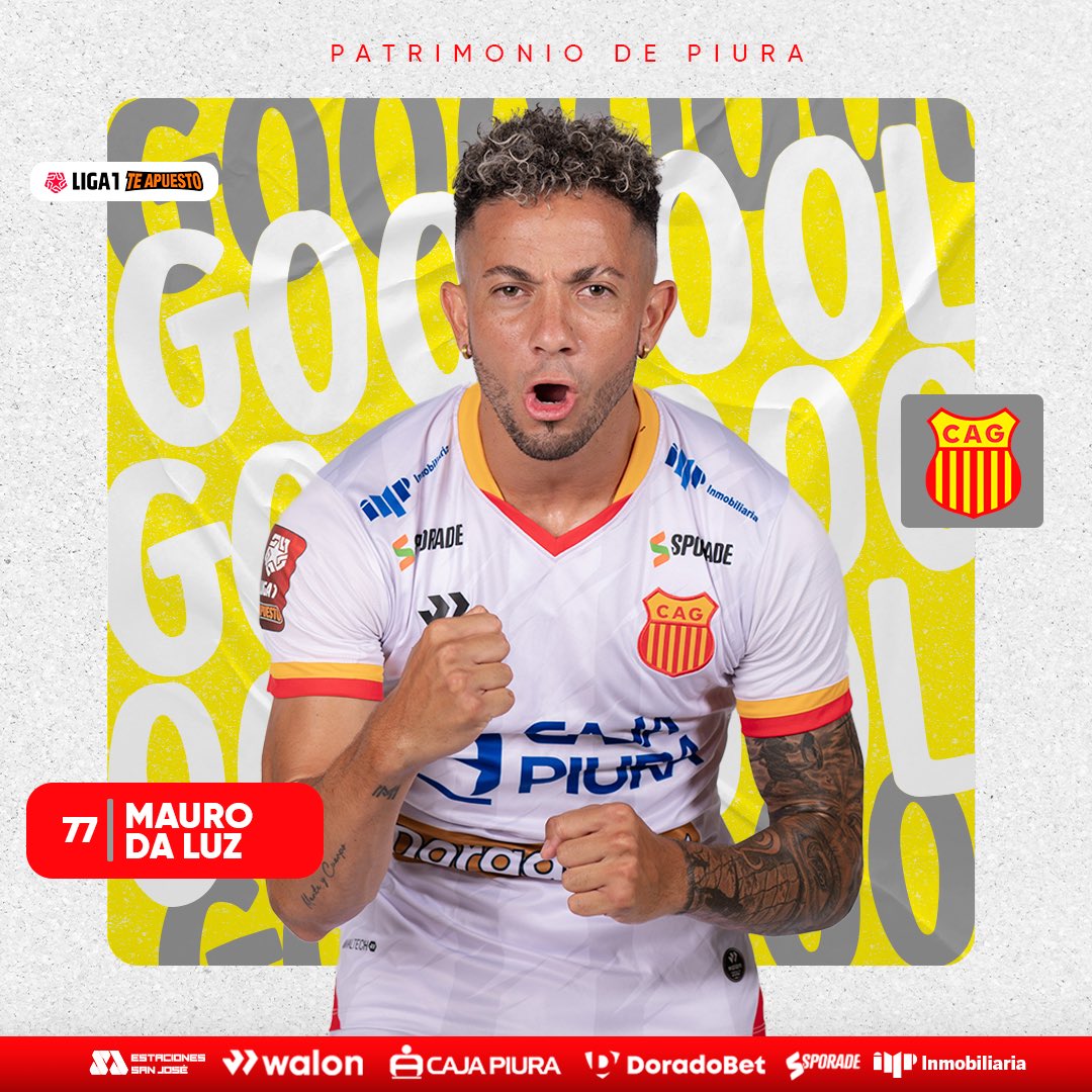 GOOOOOOL ALBOOOO⚽️

🇺🇾 El uruguayo, Mauro da Luz pone el empate en el marcador 💯

¡Vamos Grau! ❤️💛

#PatrimonioDePiura
#PiuraEsGrau