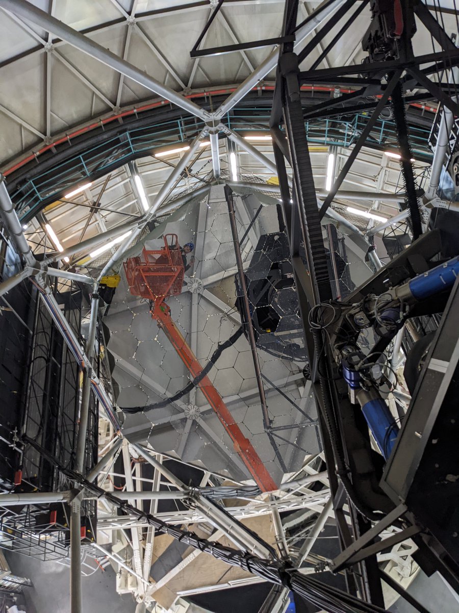 Happy Engineers Week!
Shane Henk, electrical engineer at the Hobby-Eberly Telescope at @mcdonaldobs, works w/ technical staff & researchers on improvements & repairs to the telescope’s subsystems, and contributes to the optics lab to maintain the primary mirror!
#Eweek2024
#HET