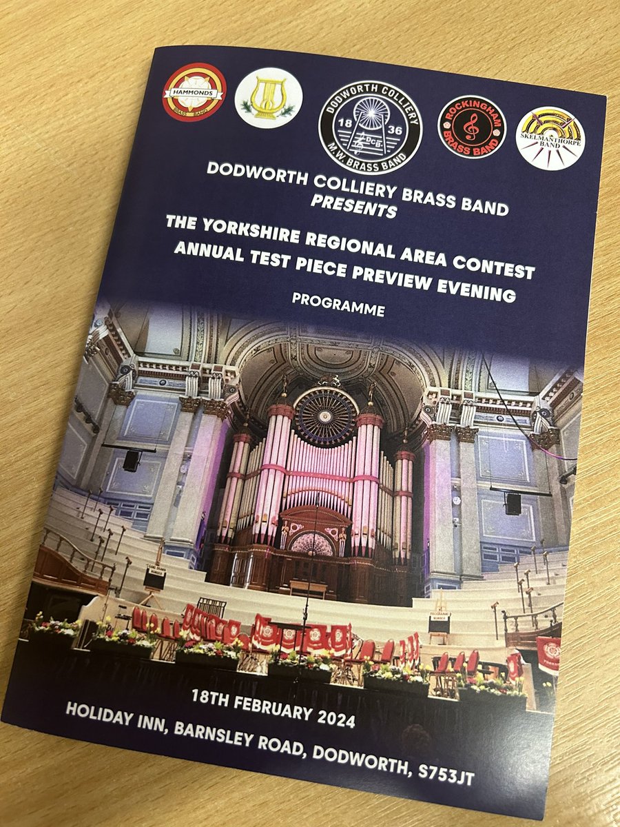 Huge thanks @Dodworth_band for organising such a hugely successful event. So useful for our preparations for @YRBBC 👍🎺🥁