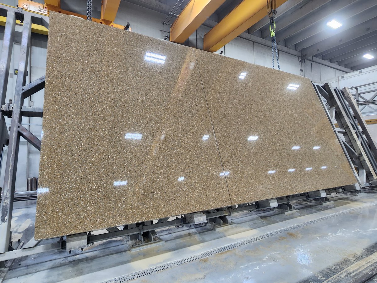 TaraconPrecast's tweet photo. Taracon Precast's polished precast finishes redefine quality & durability. Produced on our fully automated polishing machine, we ensure a superior finish, bringing your #architectural visions to life! Learn more at https://t.co/8PHpeN24t8. #Polished #Honed #Brushed #BushHammered https://t.co/y43M1Mdk48