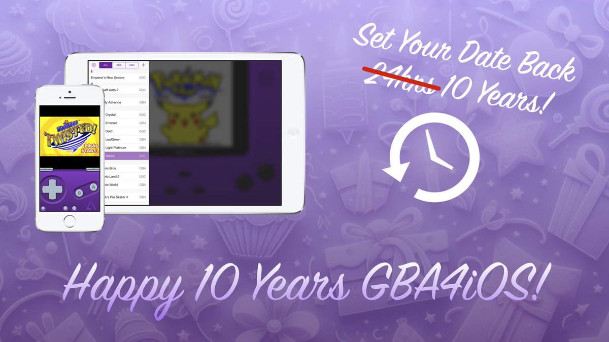 10 years later, GBA4iOS is back and better than ever! Party like it’s 2014 and relive the fun of the OG Game Boy emulator for iOS 🎉 Add the new AltStore source from the GBA4iOS website: gba4iosapp.com/download