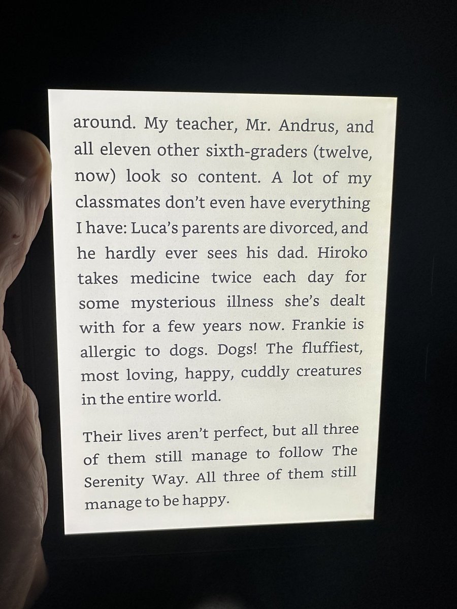 Day off which allowed me to read @_ACoops_ middle-grade novel True Colors. Set right here in MN and features a really cool sixth grade teacher. 😜 Great story with a super strong life lesson. Book out in early May 2024…