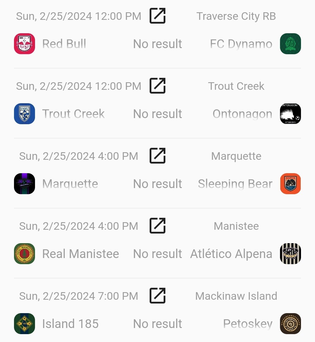 NMFFLsoccer's tweet photo. Here's the Matchday 28 schedule. The race for the playoffs is heating up. #Fauxpro #supportfakesoccer #dicedicebaby @MunsingRougesFC https://t.co/lmDjat3NvT