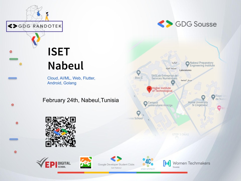 #gdgrandotek
Next 𝗛𝗶𝗸𝗲: Nabeul  - February 24th 
See u tomorrow 😍🥰🥳
 #gdgsousse #wtmsousse #wtm #share #enjoy #technology <a href="/googledevs/">Google for Developers</a>