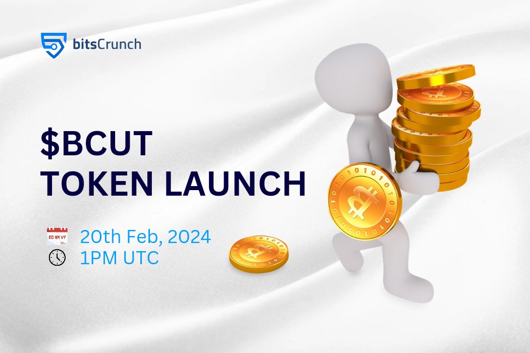 Sire_mesh's tweet photo. Get ready 🚀

 $BCUT, @bitsCrunch Network's native token, is set to go live on major exchanges like 
#ByBit
#KuCoin
#Gateio
#CoinList
#UniSwap 
on Feb 20, 2024, 1 PM UTC. 

Stay tuned!

 #bitsCrunchNetwork! 🌐✨ #BCUT #CryptoListing https://t.co/h2cXyGHO2C