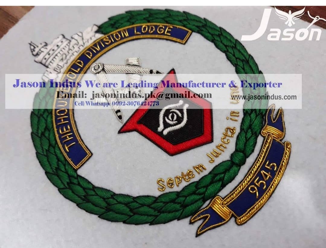 IndustriesJason's tweet photo. Masonic Lodge jacket Blazer badge with hand embroidery work.

We make high-quality work products. If you need any items so please contact with us.
Email: jasonindus.pk@gmail.com 
Whatsapp: +923076424773 https://t.co/cuO1b87ZXF