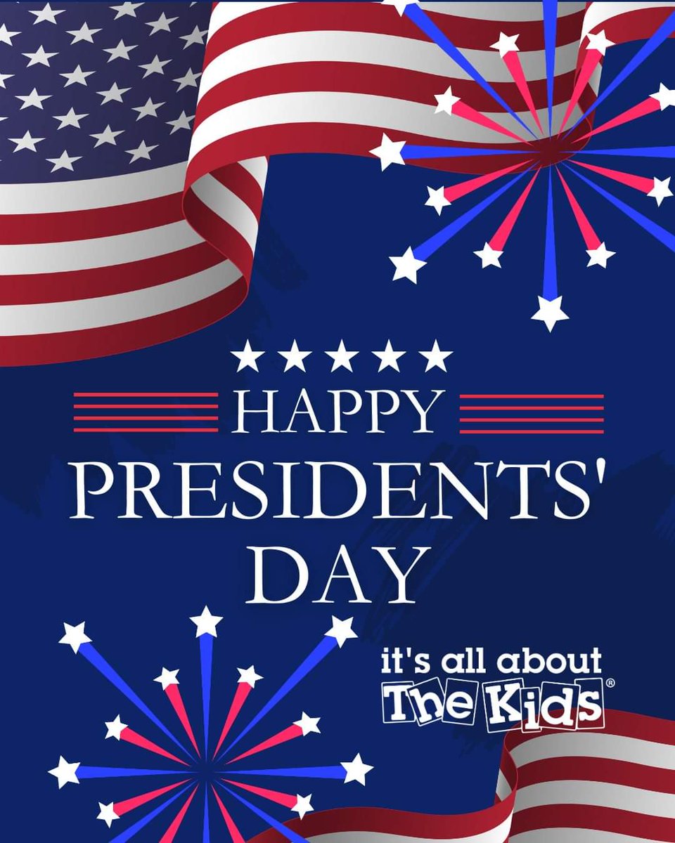 itsaboutkids's tweet photo. Happy President's Day from all of us at @itsaboutkids ! https://t.co/7tR4uTn5d2