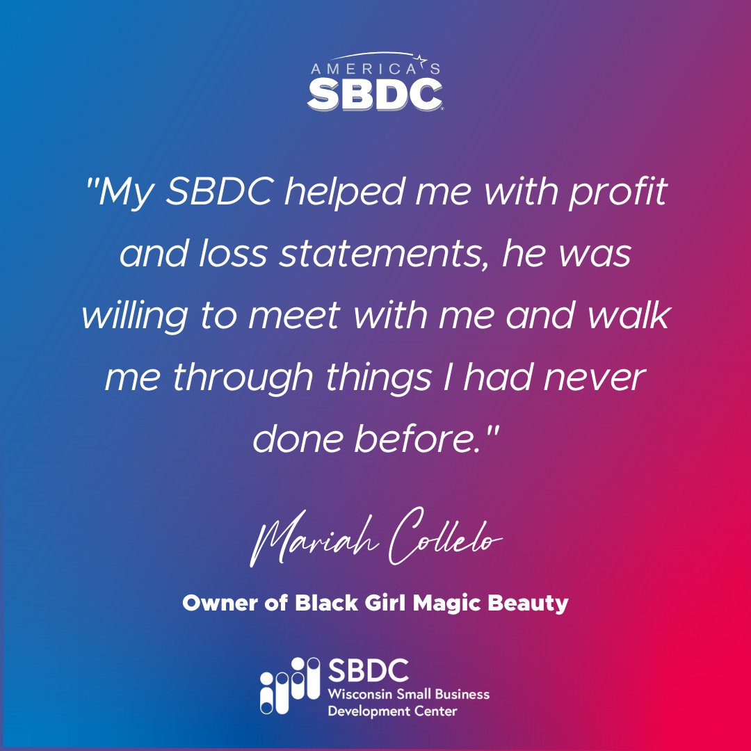 Save the date for #SBDCDay on March 20th! Did you know that Wisconsin SBDCs helped small businesses obtain $96.9M in capital infusion in 2023? wisconsinsbdc.org/business-impac…