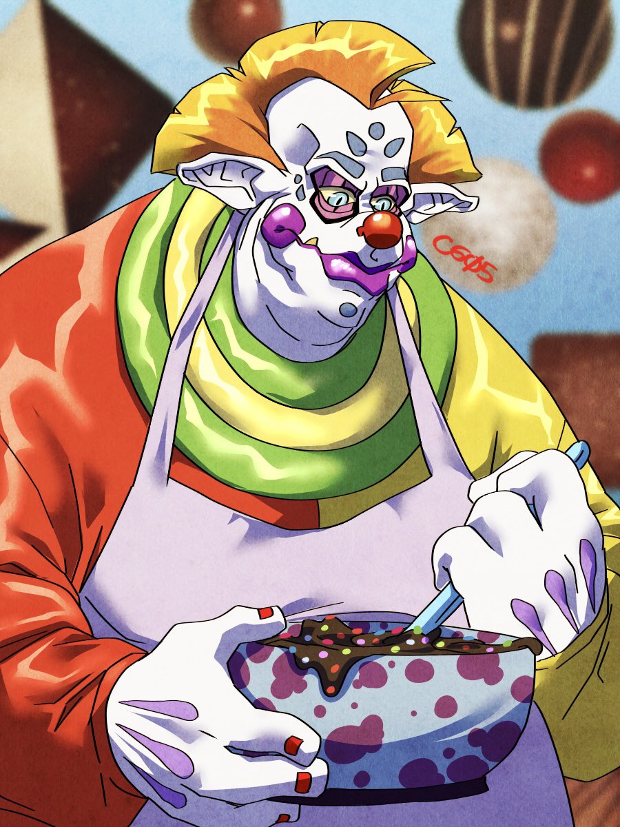 cageyshick's tweet photo. Last request from Instagram, they asked for Bibbo baking🍪

#Killerklownsfromouterspace #Killerklowns #KKFOS #Bibbo #Request #Fanart https://t.co/giW6ECd12x