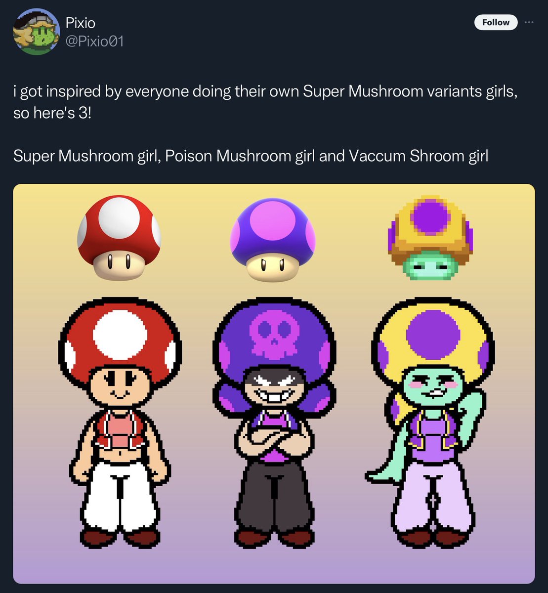 EvilToadstool10's tweet image. I’m not replying to this one