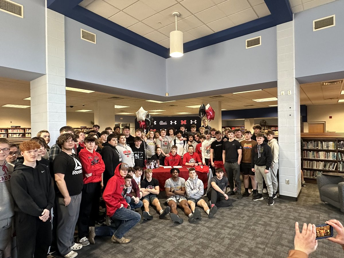 MIDLAND FOOTBALL (@cabellfootball) on Twitter photo Congratulations to <a href="/_robertshockey4/">Robert Shockey</a> on committing to further his education and football career at the University of NC State💪
Can’t wait to see what the future holds for you‼️
#RideOrDie🛡️ Congratulations to <a href="/_robertshockey4/">Robert Shockey</a> on committing to further his education and football career at the University of NC State💪
Can’t wait to see what the future holds for you‼️
#RideOrDie🛡️