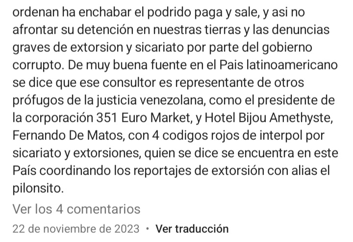 LabatalladoraA's tweet photo. Mano de hierro mi aguerrido Fiscal dl Pueblo @TarekWiliamSaab mi vicepresidenta @delcyrodriguezv, en páginas de Instagran denunciaron la corrupción con algunos fiscales y sus tentáculos, con sus abogados peones ejecutores, ya descubriste al fiscal vamos x su red @grankoarteagaGK https://t.co/yzEBUGYsAQ