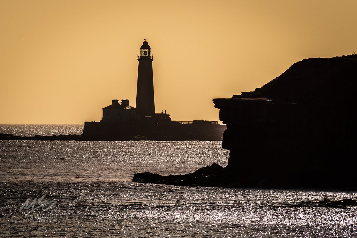 St. Mary's Lighthouse this morning #NorthTyneside #Northumberland