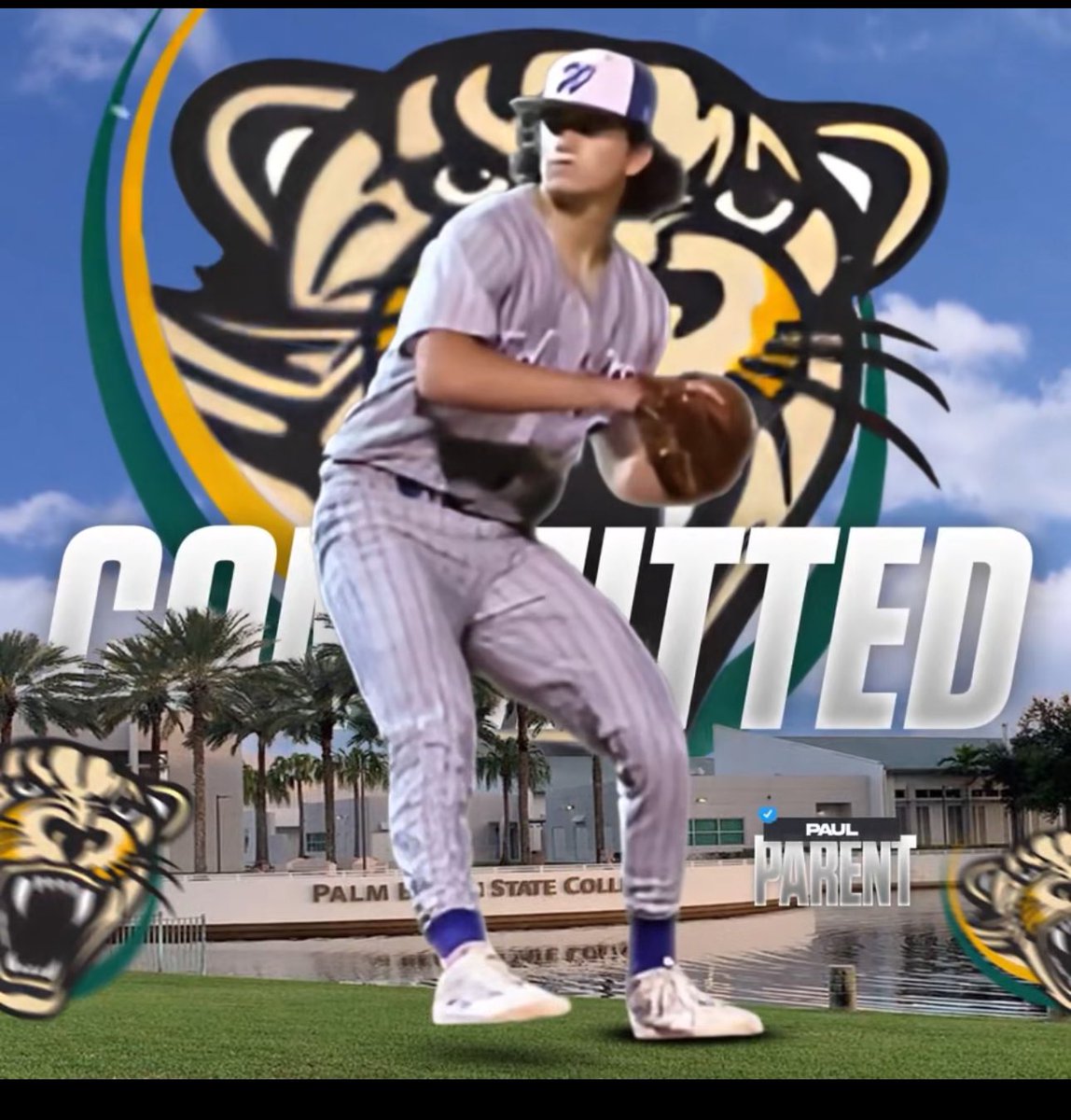 Congratulations to PM Parent on his commitment to Palm Beach State! He joins two of his teammates Brandon Marchese and Parks Fucci at one of the top Junior Colleges in the country. Having worked with PM from age 10 and beyond this is a very happy moment for me. Congrats PM!