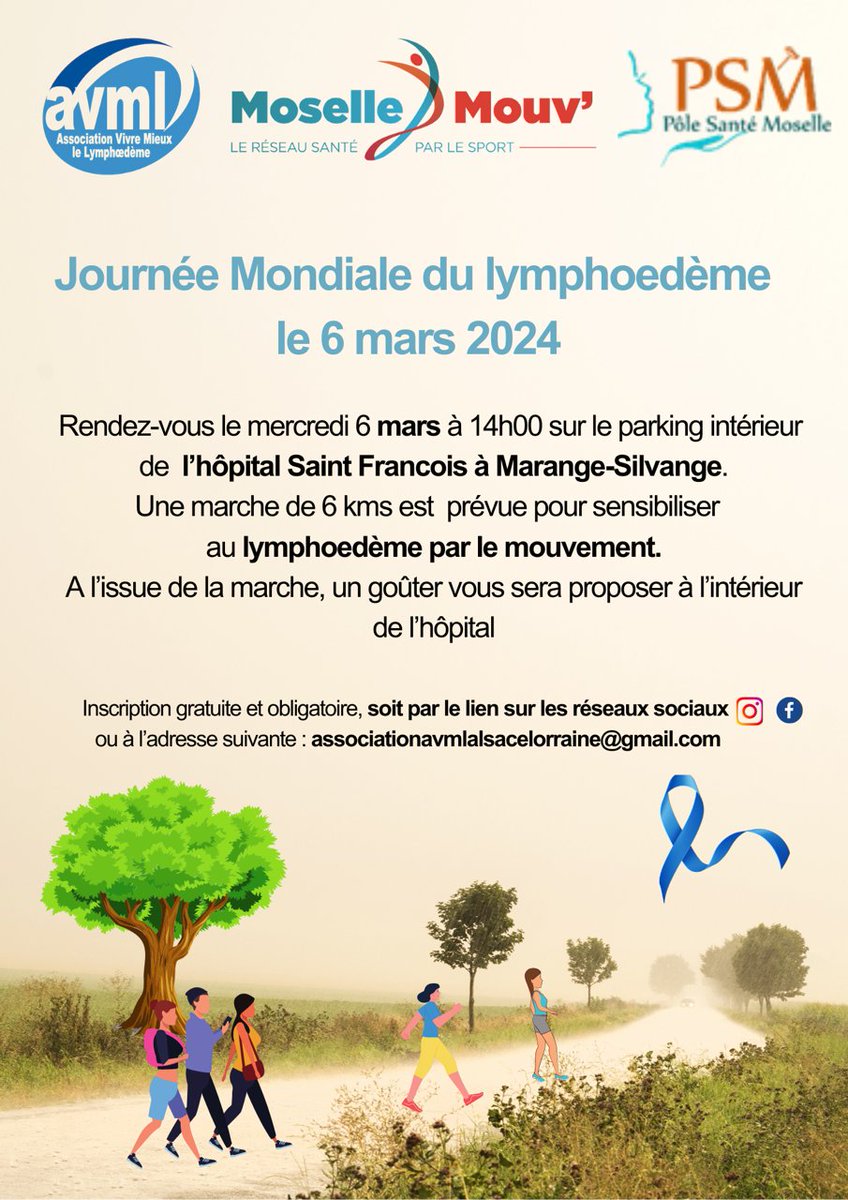 AVML Association Vivre Mieux Le Lymphoedème (@alymphoedeme) on Twitter photo 6 mars 2024 Journée Mondiale du #Lymphoedeme
avml.fr/events/marange…
#worldlymphedemaday
<a href="/sfmv/">vitoria martins</a> <a href="/Echoraljpangio/">Dr Jean Pierre Laroche #vacciné 6.0</a> 6 mars 2024 Journée Mondiale du #Lymphoedeme
avml.fr/events/marange…
#worldlymphedemaday
<a href="/sfmv/">vitoria martins</a> <a href="/Echoraljpangio/">Dr Jean Pierre Laroche #vacciné 6.0</a>
