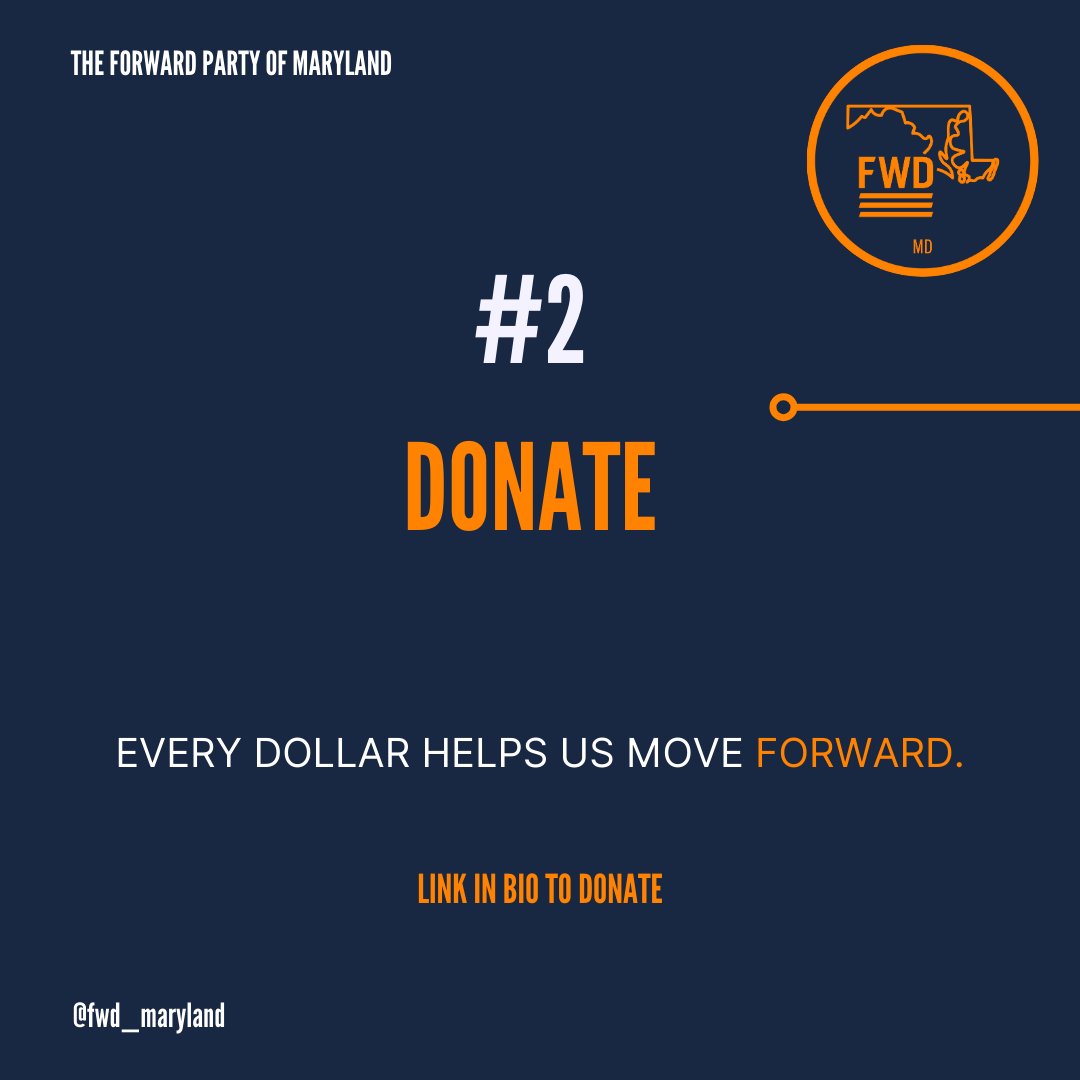 fwd_maryland's tweet image. The Forward Party of Maryland is thrilled to announce the launch of our #LeapForward campaign, and we&apos;re counting on the support of our communities in the greater Maryland area to help make it a success!

Let&apos;s move Forward; Together.