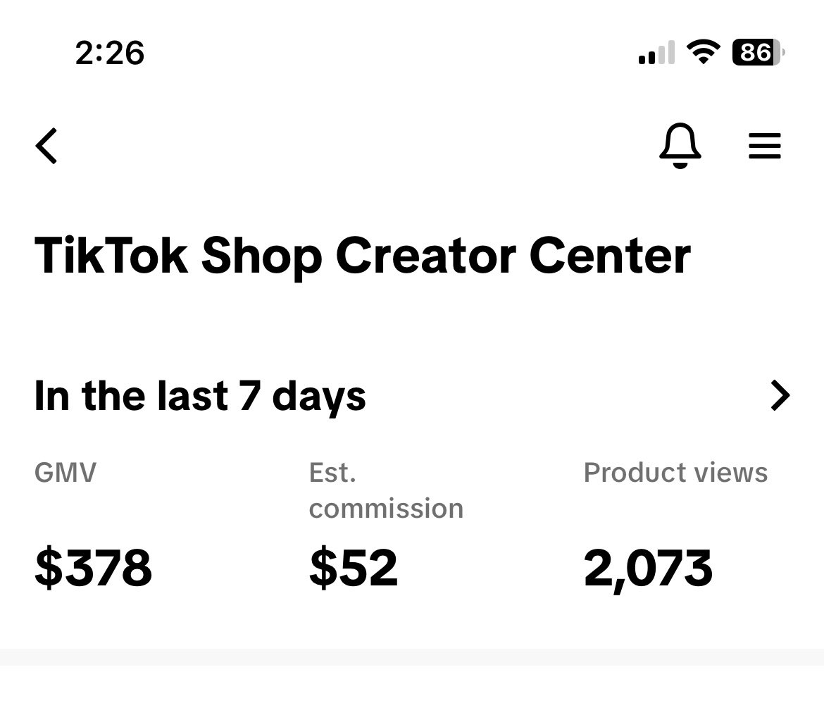 Just got my second sale on Tik tok shop!