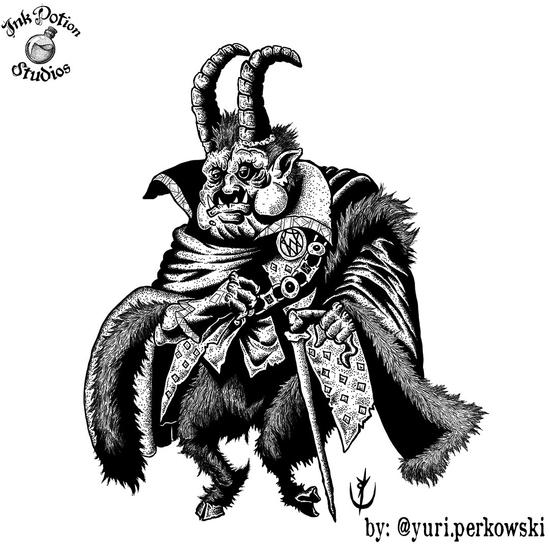 This February, we bring you the NIGHT OF THE DEMONS!  

Arts by: <a href="/Yuriperkowski/">Yuri Perkowski - COMMISSIONS OPEN 2024!</a>

Come check it all out in our #Patreon campaign: patreon.com/inkpotionstudi…… 

#ose #OSR #rpg #ttrpg #fantasyart #dndart