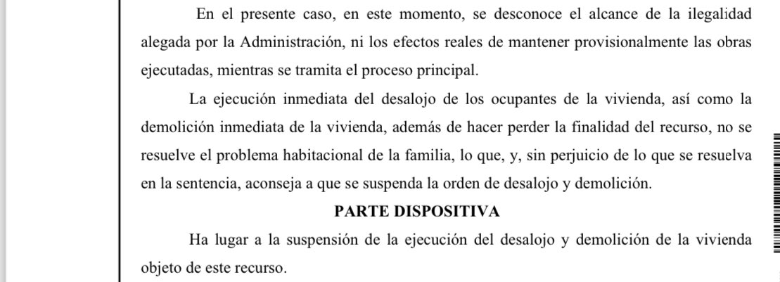 Jesus__Redondo's tweet photo. Buen inicio de semana con #auto del JCA9MAD que #estima #medidacautelar de #suspension del #desalojoydemolicion de #construccionilegal en la #CañadaReal 

#contencioso #urbanismo #patrimoniopublico #fumusboniiuris 

@Espertias_LyF https://t.co/Nhwp7WiOsT
